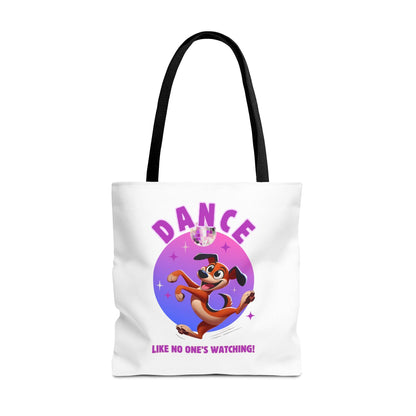 Paw-some Dance Moves Tote Bag - 🐾 Shake Your Tail Feather! 🐾 - Whippie's