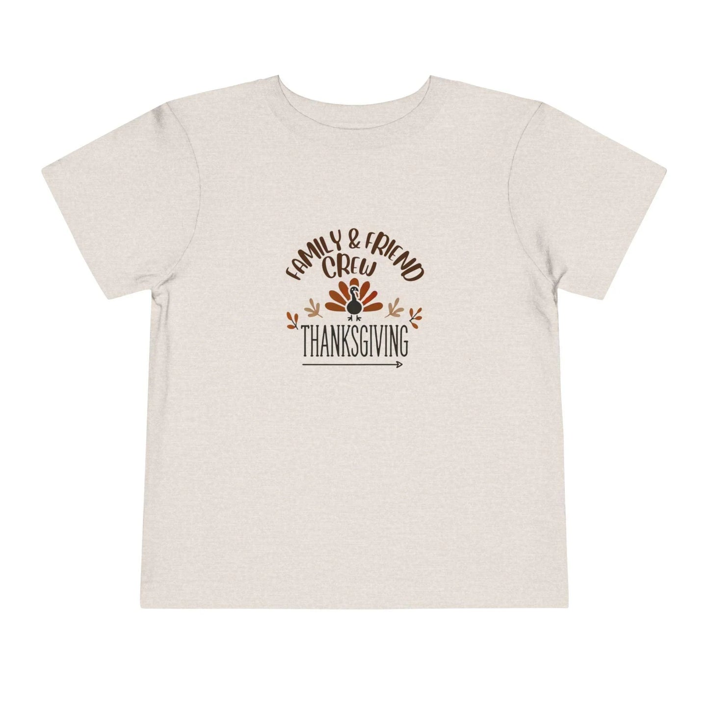 Thanksgiving Family & Friend Crew - Toddler Short Sleeve Tee - Whippie's