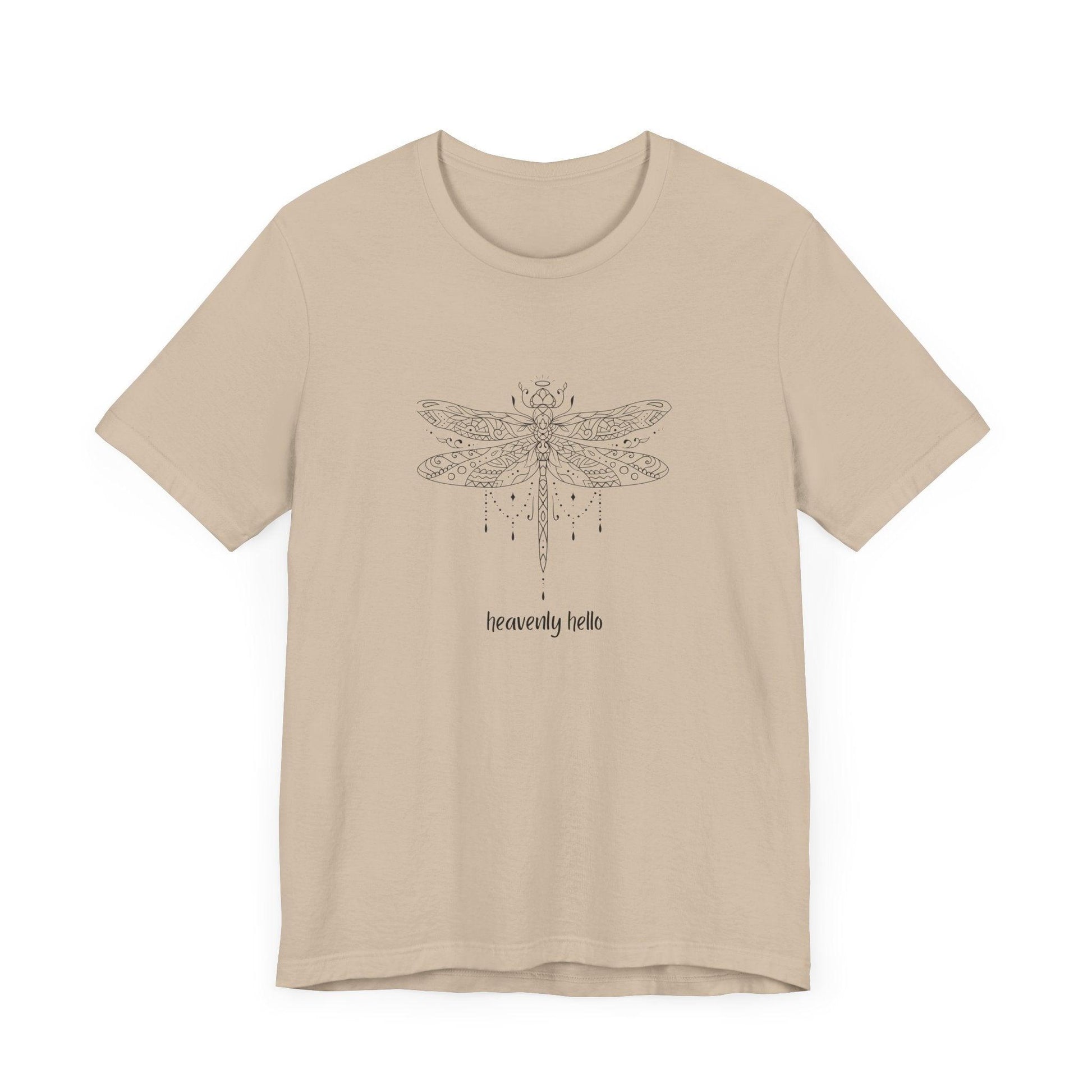 Heavenly Hello Unisex Jersey Tee - 🕊️ Carry a Piece of Heaven Close to Your Heart 🕊️ - Whippie's