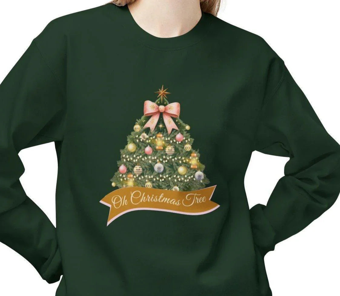 🎄 Oh Christmas Tree ✨ Unisex Fleece Sweatshirt 🎁 - Whippie's