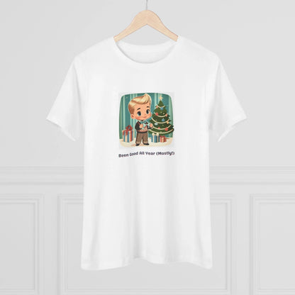 Been Good All Year (Mostly!) - Women's Softstyle Tee - Whippie's