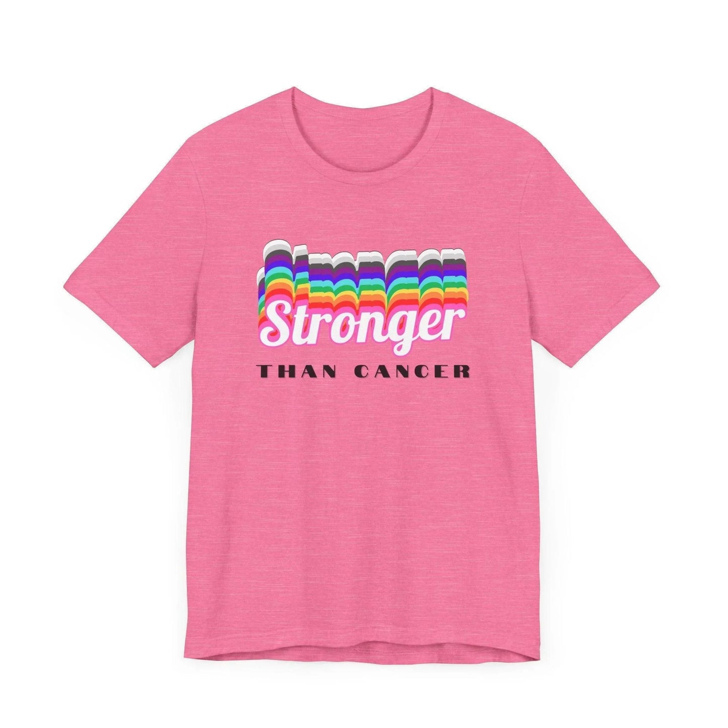 💪 Stronger Than Cancer 🎗️ Unisex Jersey Tee ✨ Show your support, wear your strength. - Whippie's