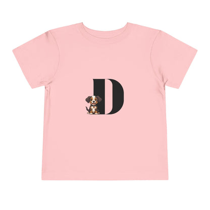 Alphabet Adventures: Letter D - Dog Toddler T-shirt - Whippie's