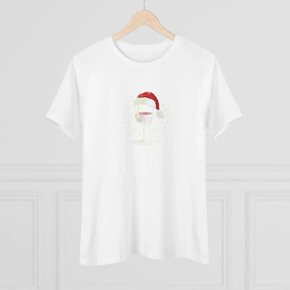 Wine & Christmas Cheer- Women's Softstyle Tee - Whippie's