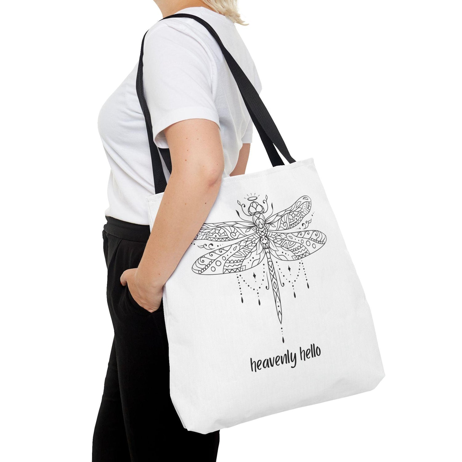 Heavenly Hello Tote Bag - 🕊️ Carry a Piece of Heaven with You 🕊️ - Whippie's