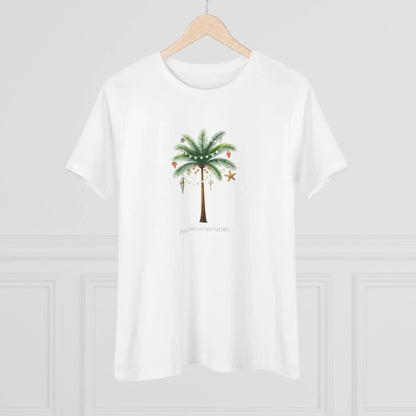 🌴 Jingle Shells & Palm Tree Bells 🐚 Women's Tee ☀️ - Whippie's