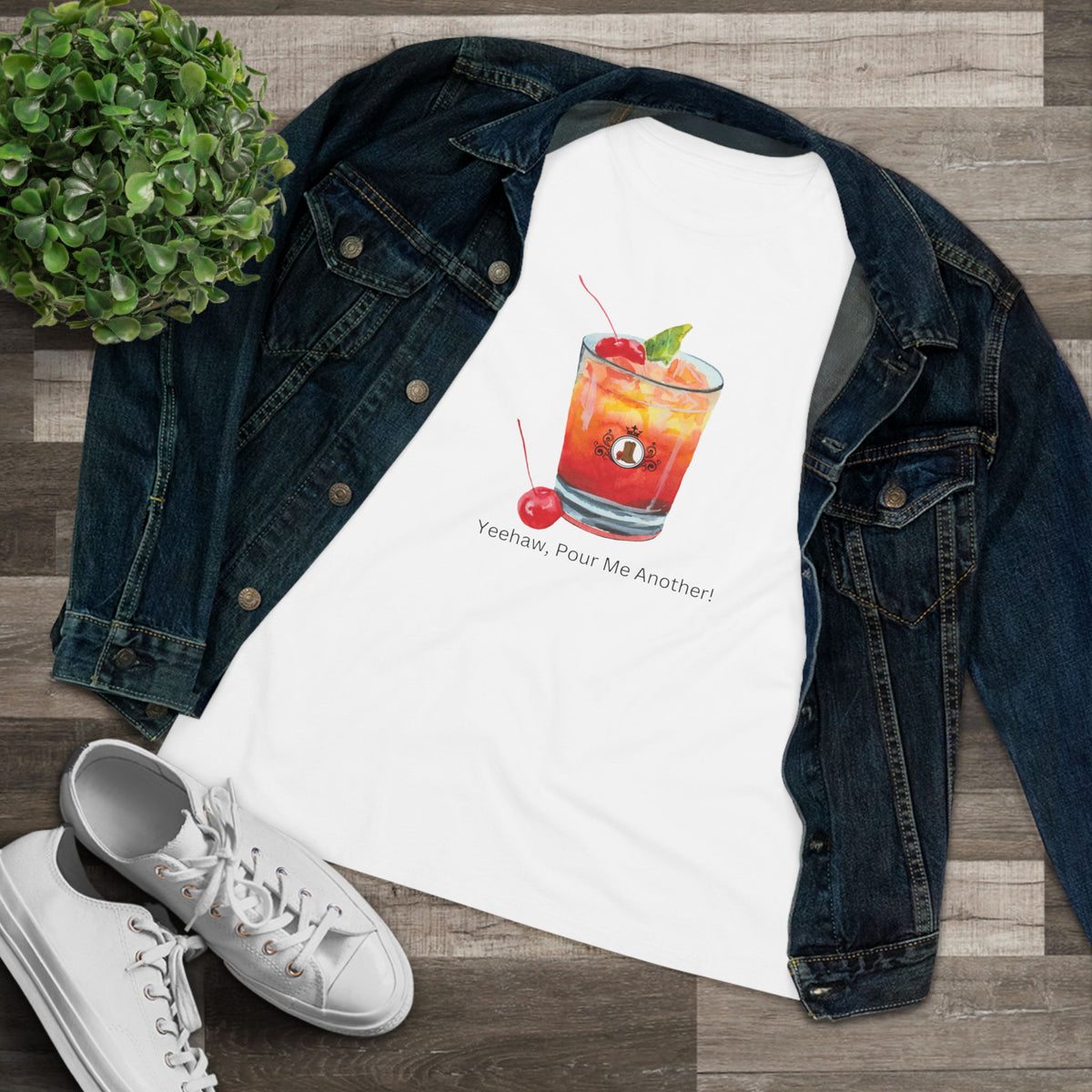 Yeehaw Cocktail Shirt - Pour Me Another!