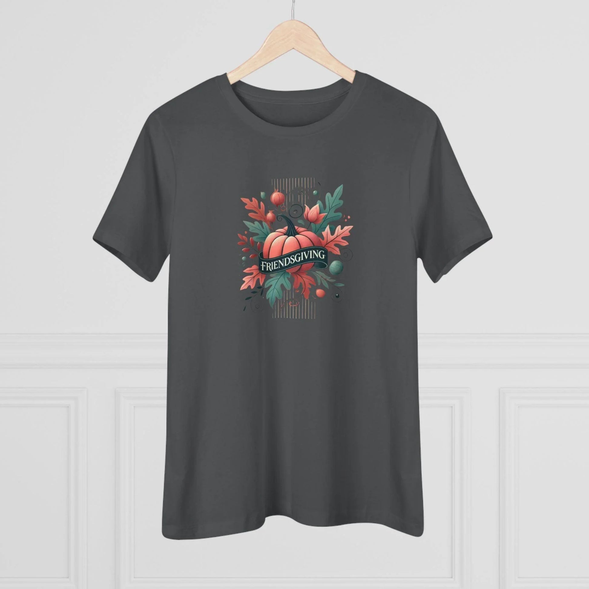Friendsgiving Whimsical Pumpkin - Women's Softstyle Tee - Whippie's