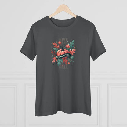 Friendsgiving Whimsical Pumpkin - Women's Softstyle Tee - Whippie's