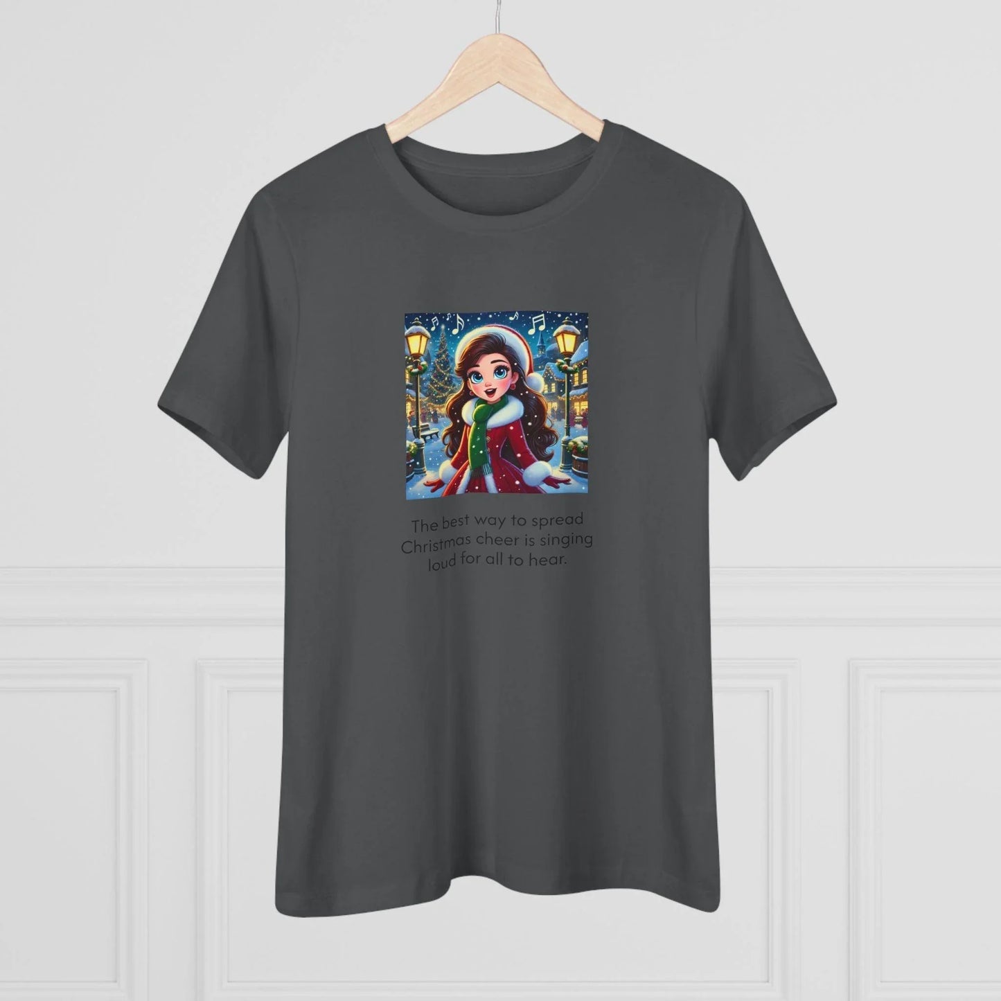 Caroler - Christmas Cheer - BHLBE Girl - Women's Tee - Whippie's