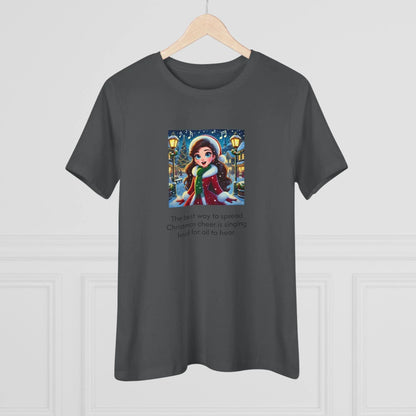 Caroler - Christmas Cheer - BHLBE Girl - Women's Tee - Whippie's