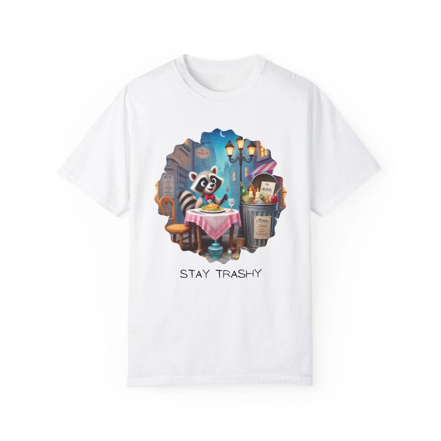 Stay Trashy! 🦝 🗑️ Unisex Tee - Comfort Colors ✨ - Whippie's
