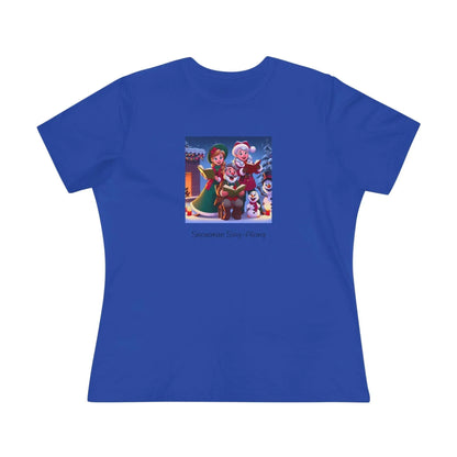 Snowman Sing-Along - Women's Tee - Whippie's