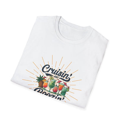 Cruisin' and Boozin Unisex Tee 🛳️🍹 - Whippie's