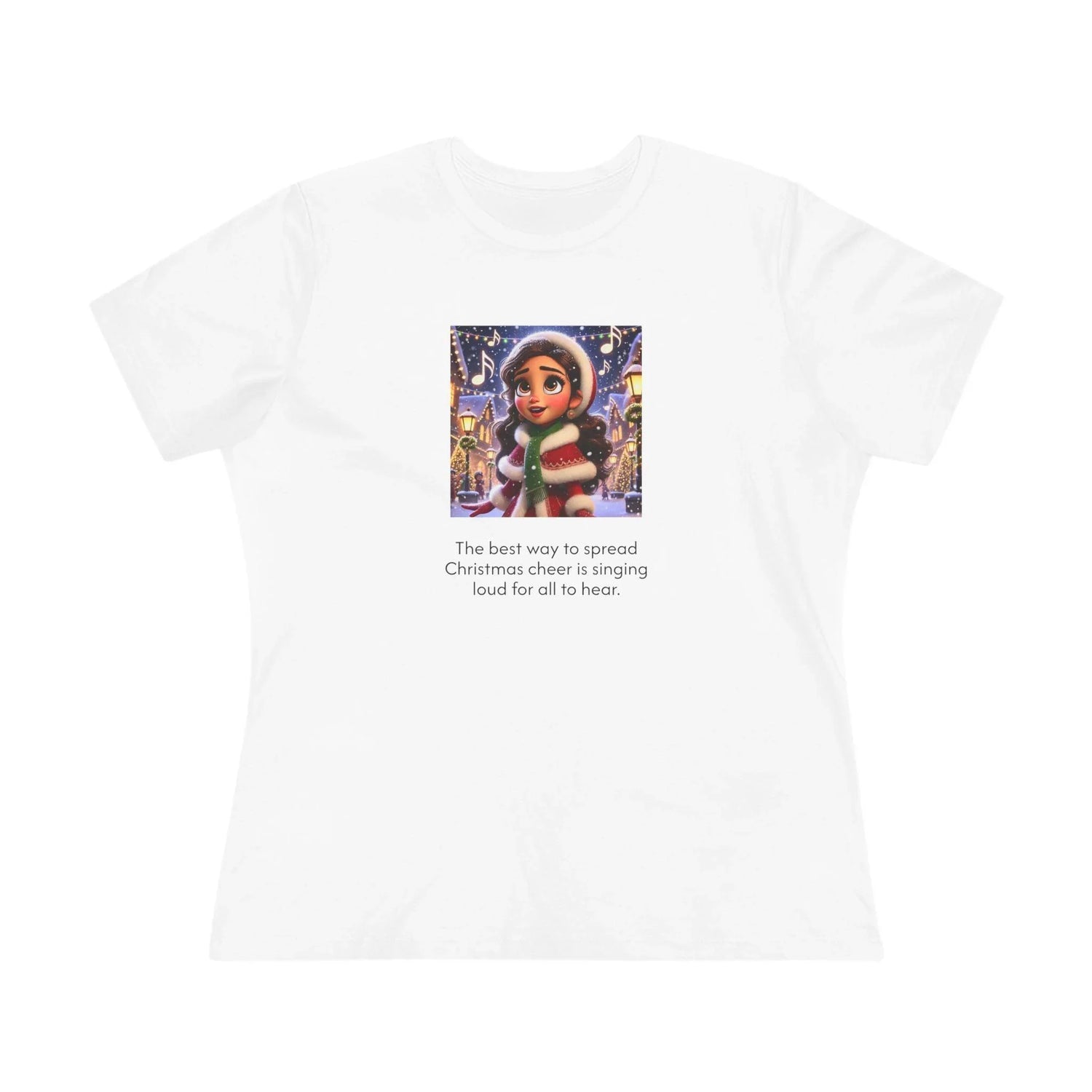 Caroler - Christmas Cheer - BHBE Girl - Women's Softstyle Tee - Whippie's