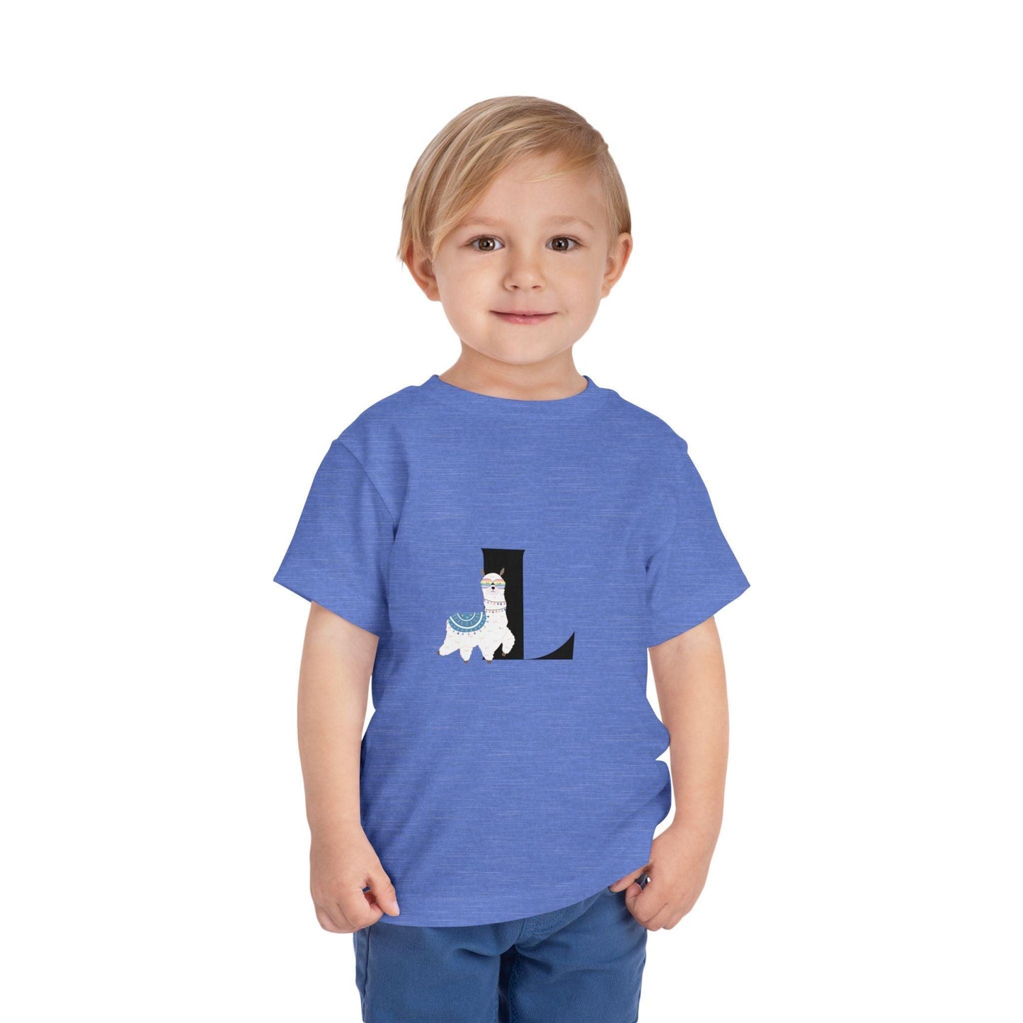 Alphabet Adventures: Letter L - Llama Toddler T-shirt - Whippie's