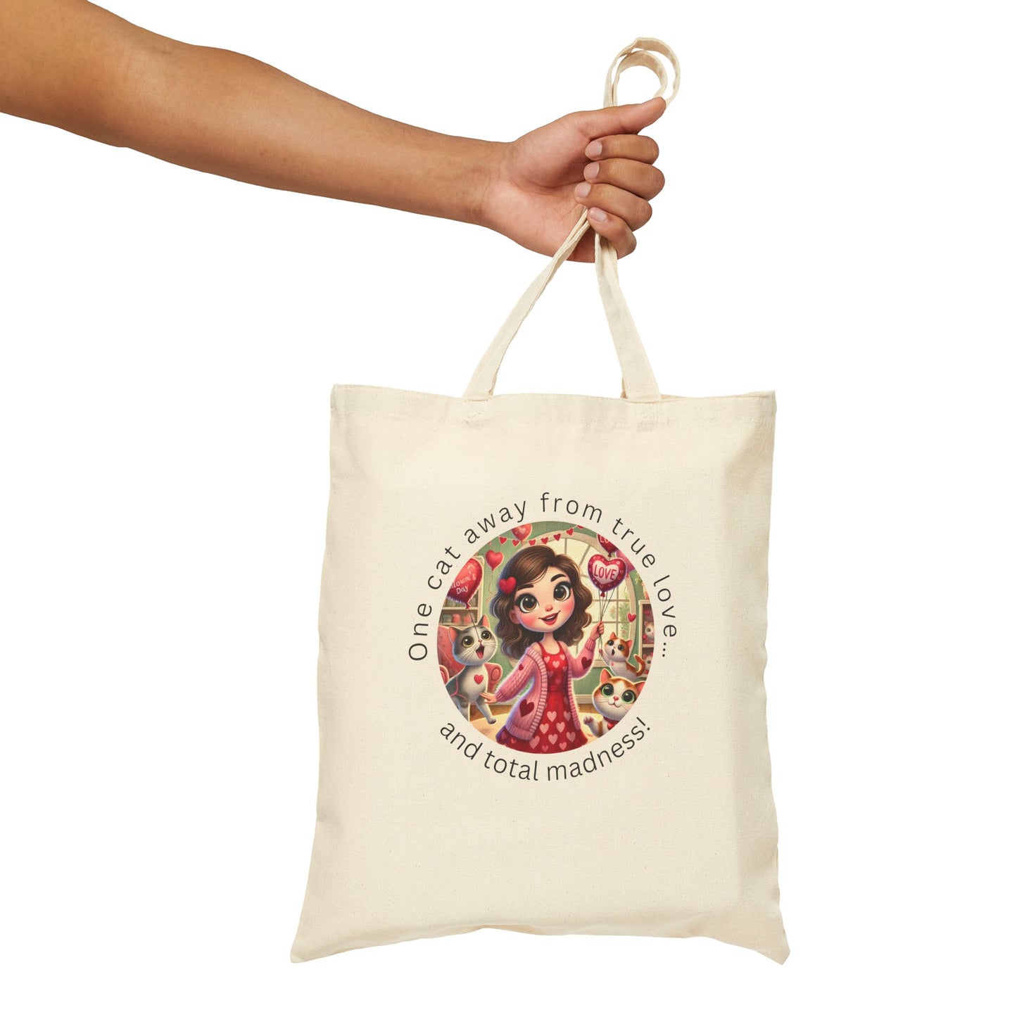 One Cat Away From True Love... Tote Bag