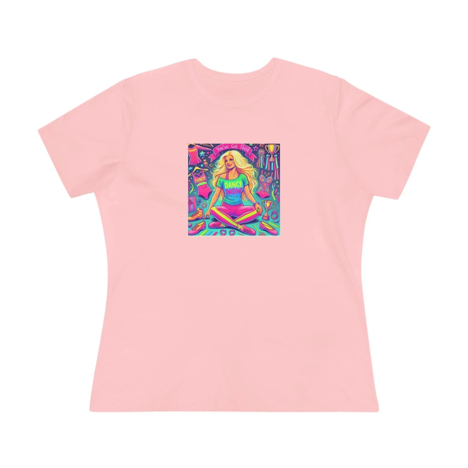 Dance Mom: You've Got This - Blonde Mom - Sitting - Women's Softstyle Tee - Whippie's