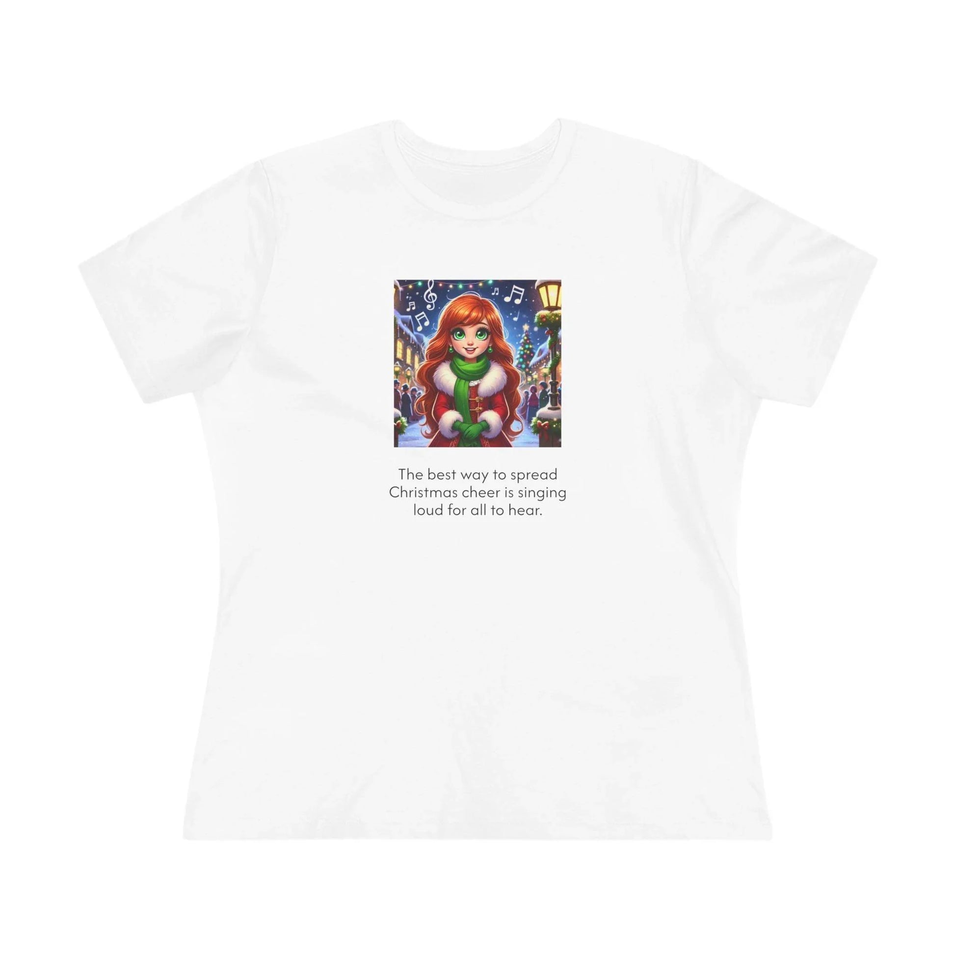 Caroler - Christmas Cheer - RH Girl - Women's Tee - Whippie's
