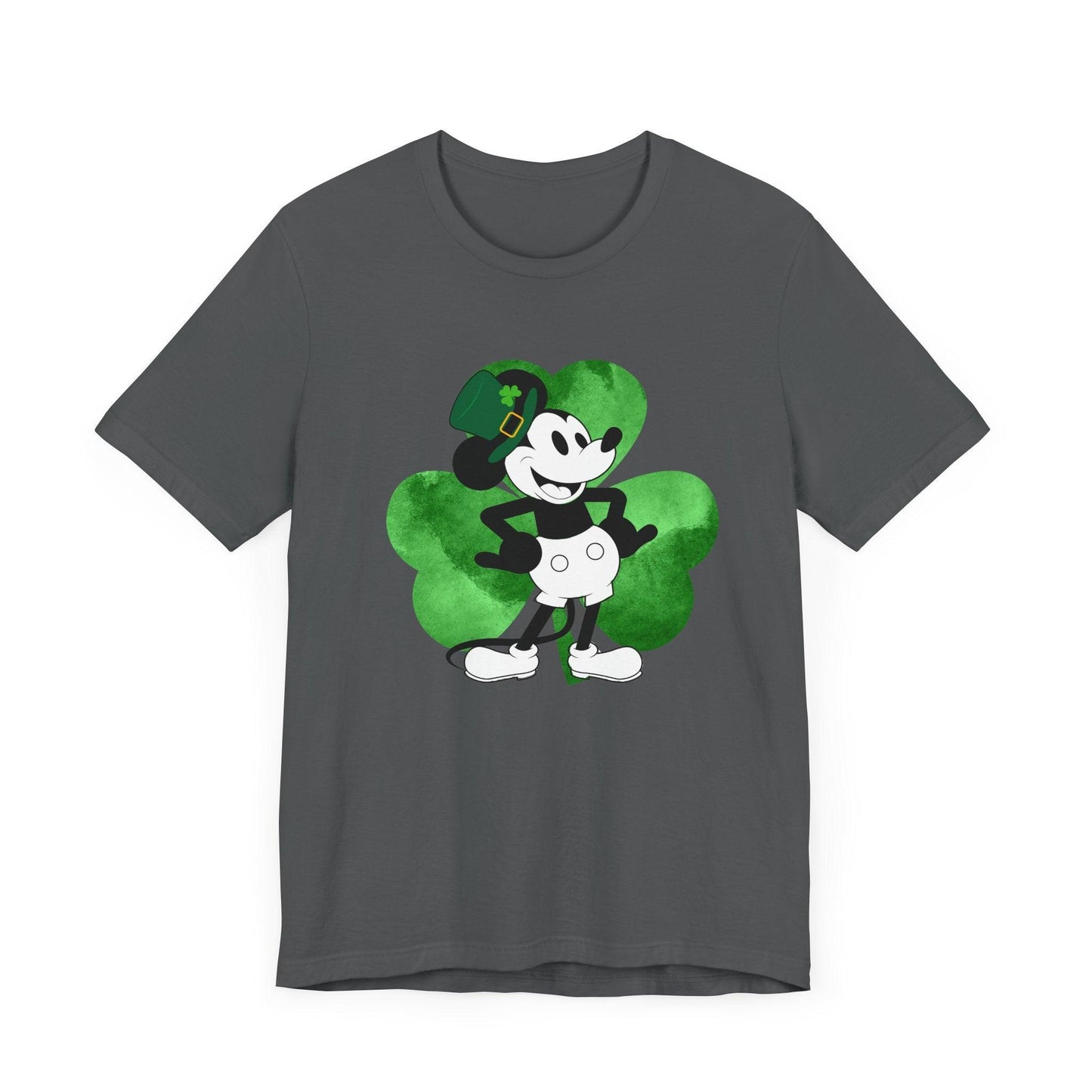 Lucky Willie St. Patrick's Day Tee - Feelin' Lucky with Friends! 🍀🐭 - Whippie's