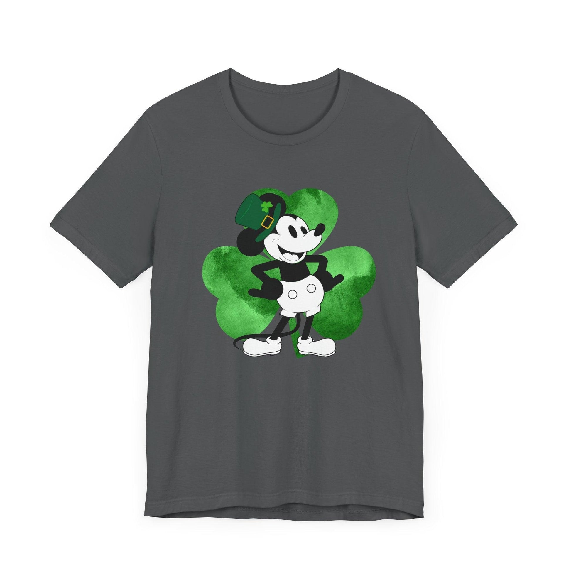 Lucky Willie St. Patrick's Day Tee - Feelin' Lucky with Friends! 🍀🐭 - Whippie's