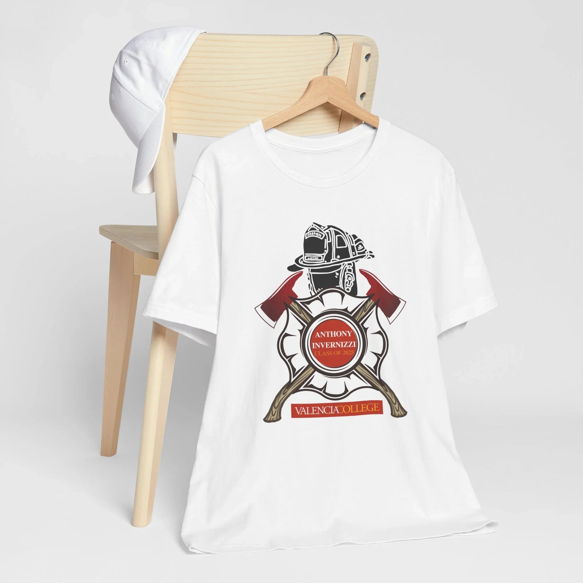 Fire Rescue Graduation Unisex Jersey Tee - Personalizable - Whippie's