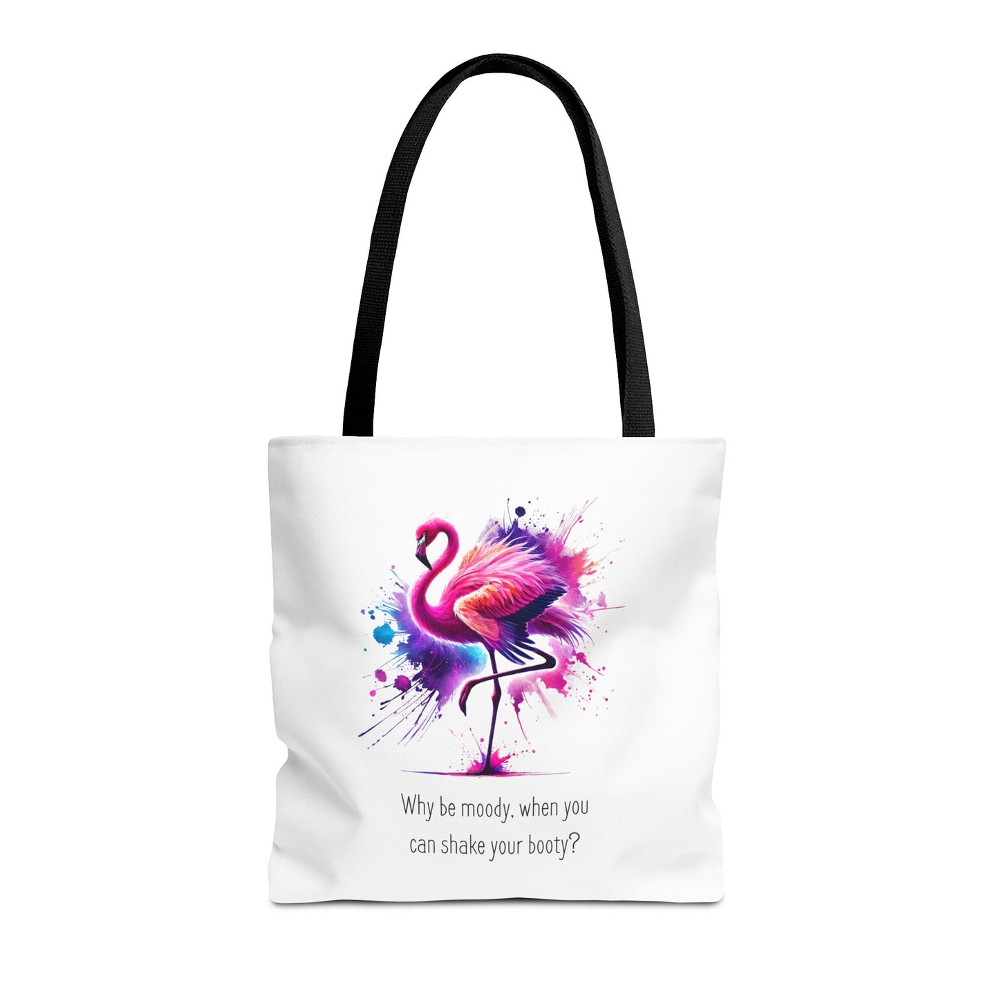 Shake Your Booty Flamingo Tote Bag | Dance Gift