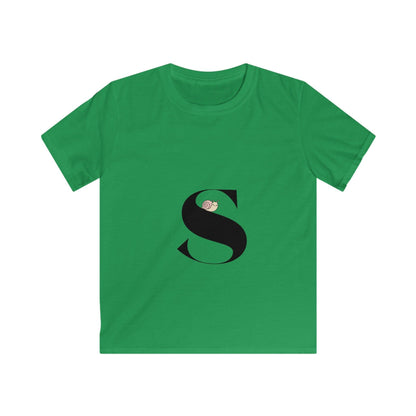 Alphabet Adventures: Letter S - Snail Youth T-Shirt - Whippie's