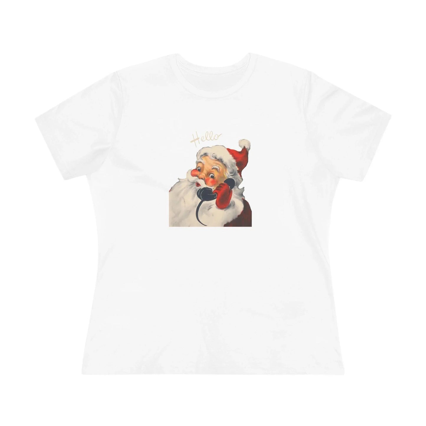 Santa's Calling to say Hello - Women's Tee - Whippie's