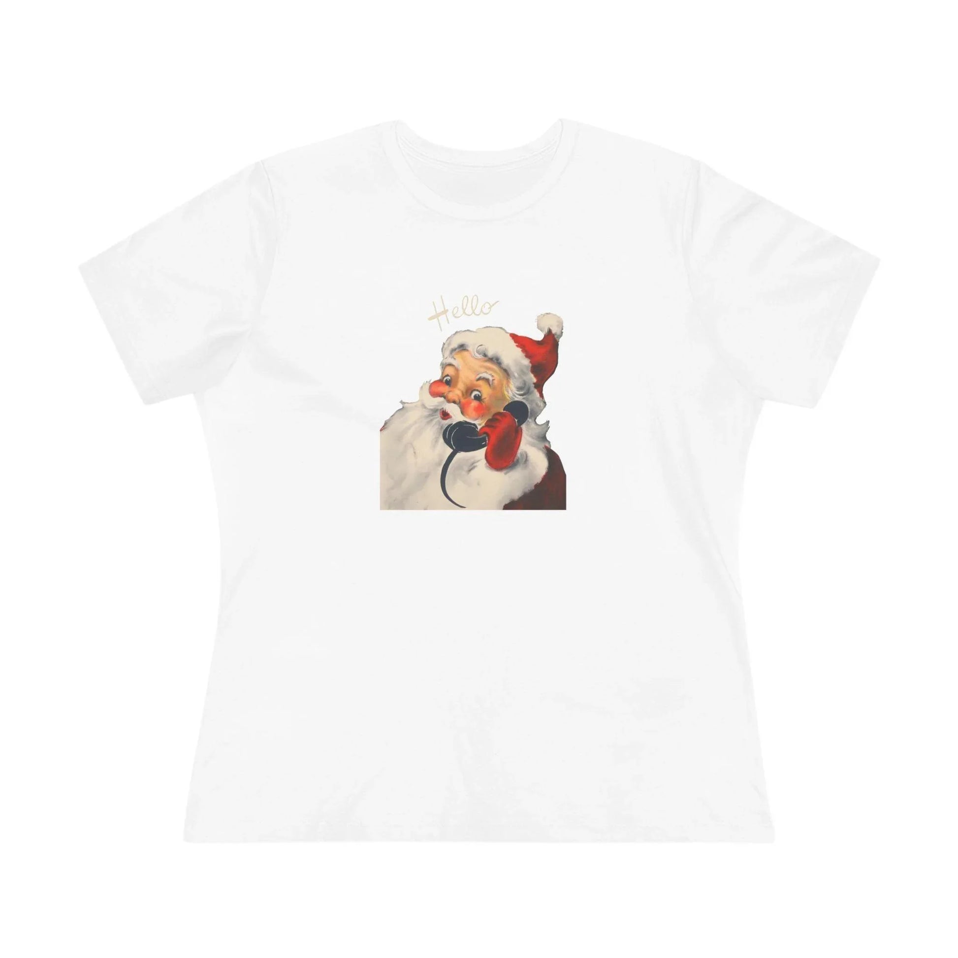 Santa's Calling to say Hello - Women's Tee - Whippie's