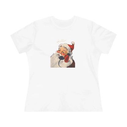 Santa's Calling to say Hello - Women's Tee - Whippie's