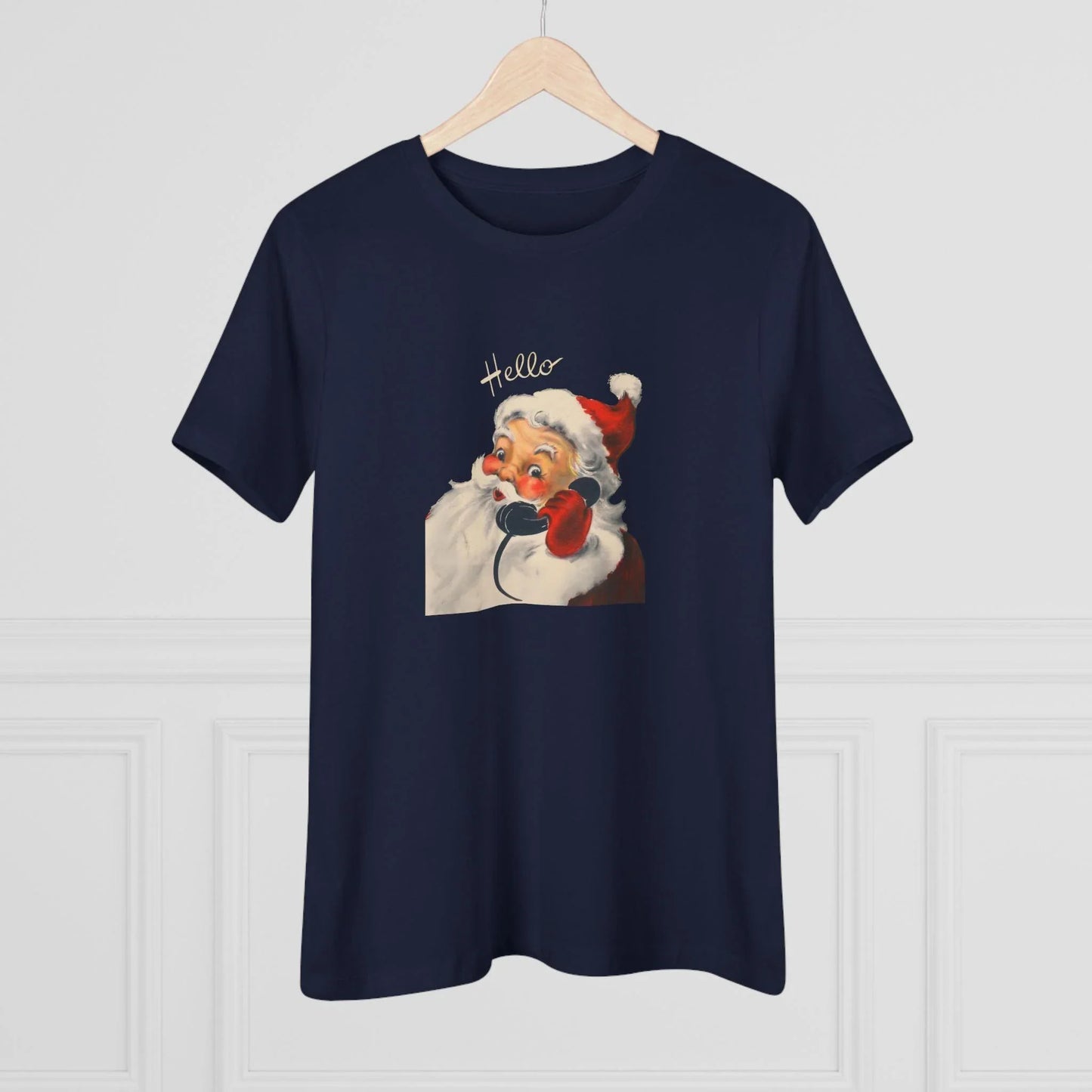 Santa's Calling to say Hello - Women's Tee - Whippie's