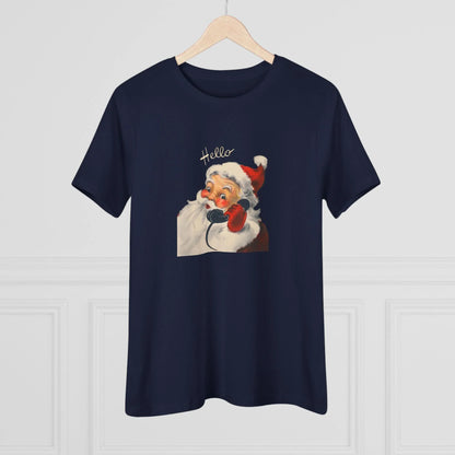 Santa's Calling to say Hello - Women's Tee - Whippie's