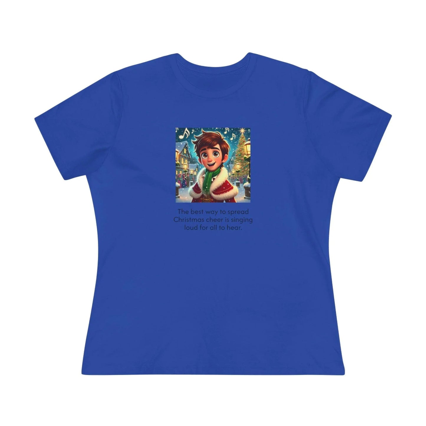 Caroler - Christmas Cheer - BHB Boy - Women's Tee - Whippie's