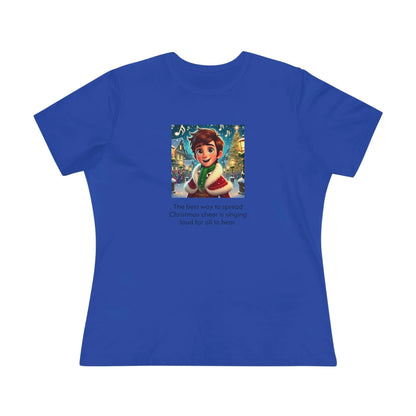 Caroler - Christmas Cheer - BHB Boy - Women's Tee - Whippie's