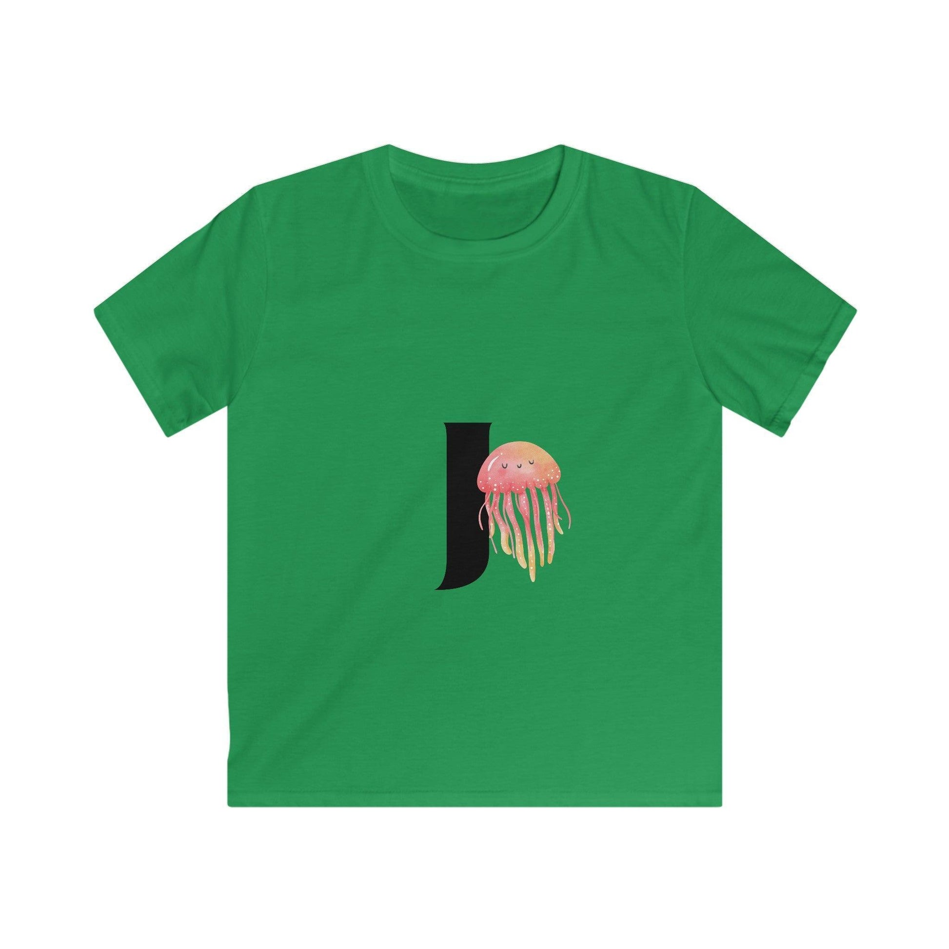 Alphabet Adventures: Letter J - Jellyfish Youth T-Shirt - Whippie's