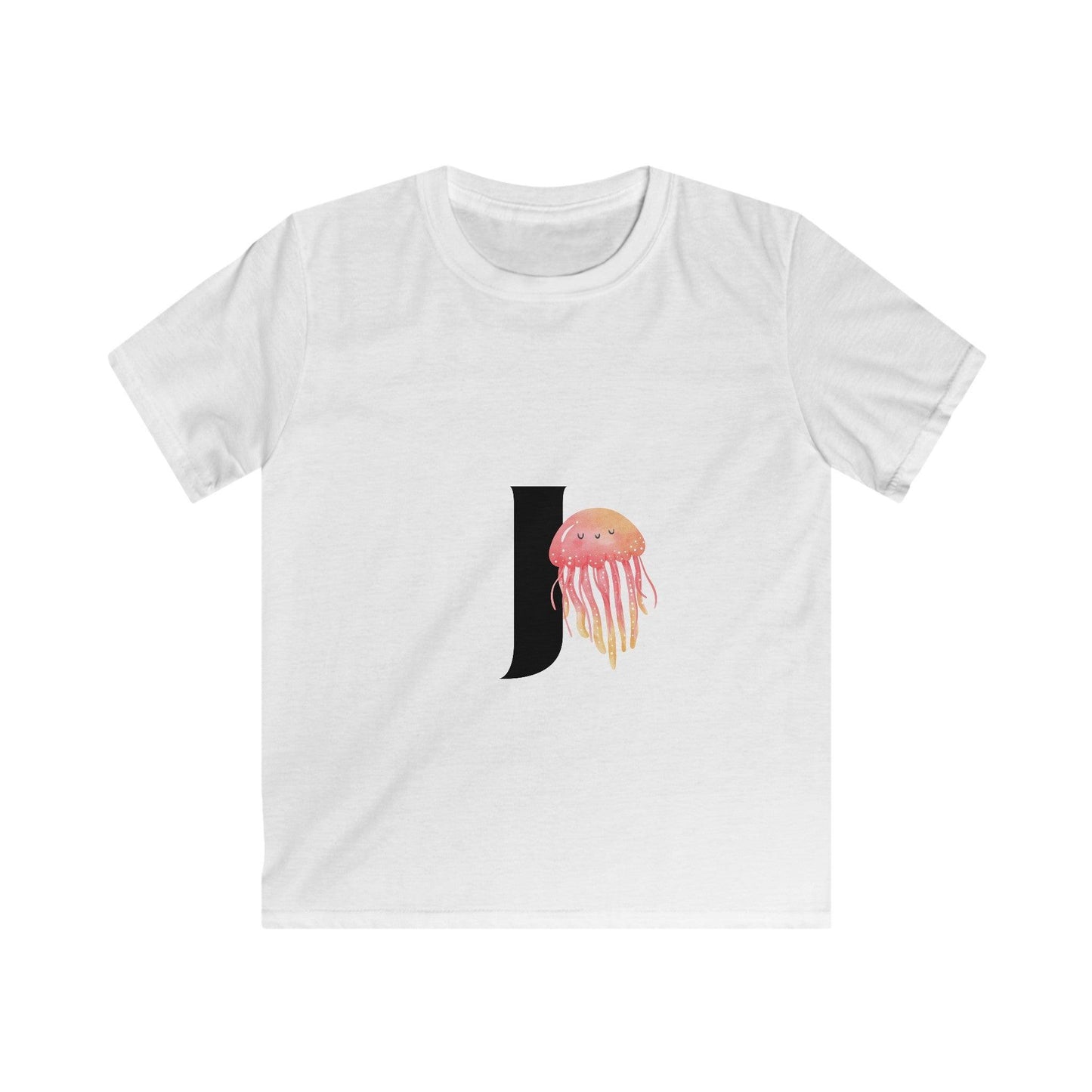 Alphabet Adventures: Letter J - Jellyfish Youth T-Shirt - Whippie's