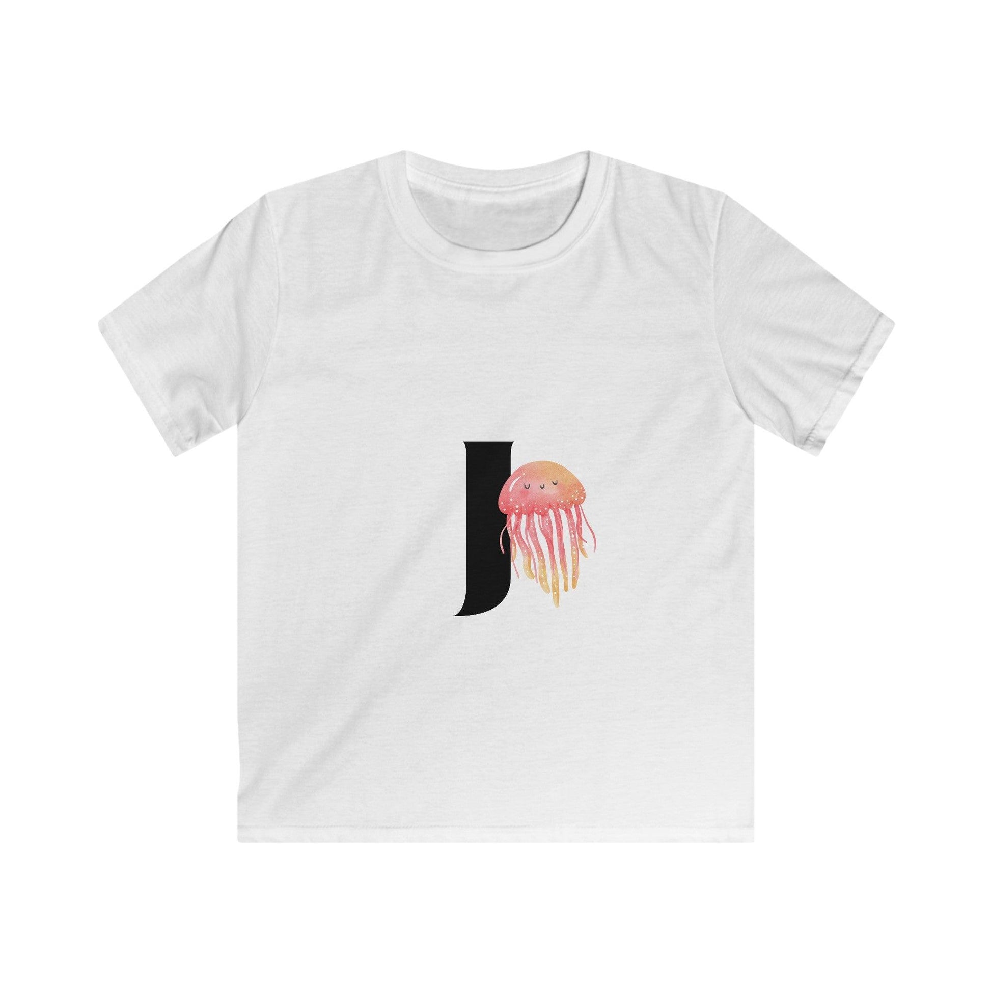 Alphabet Adventures: Letter J - Jellyfish Youth T-Shirt - Whippie's