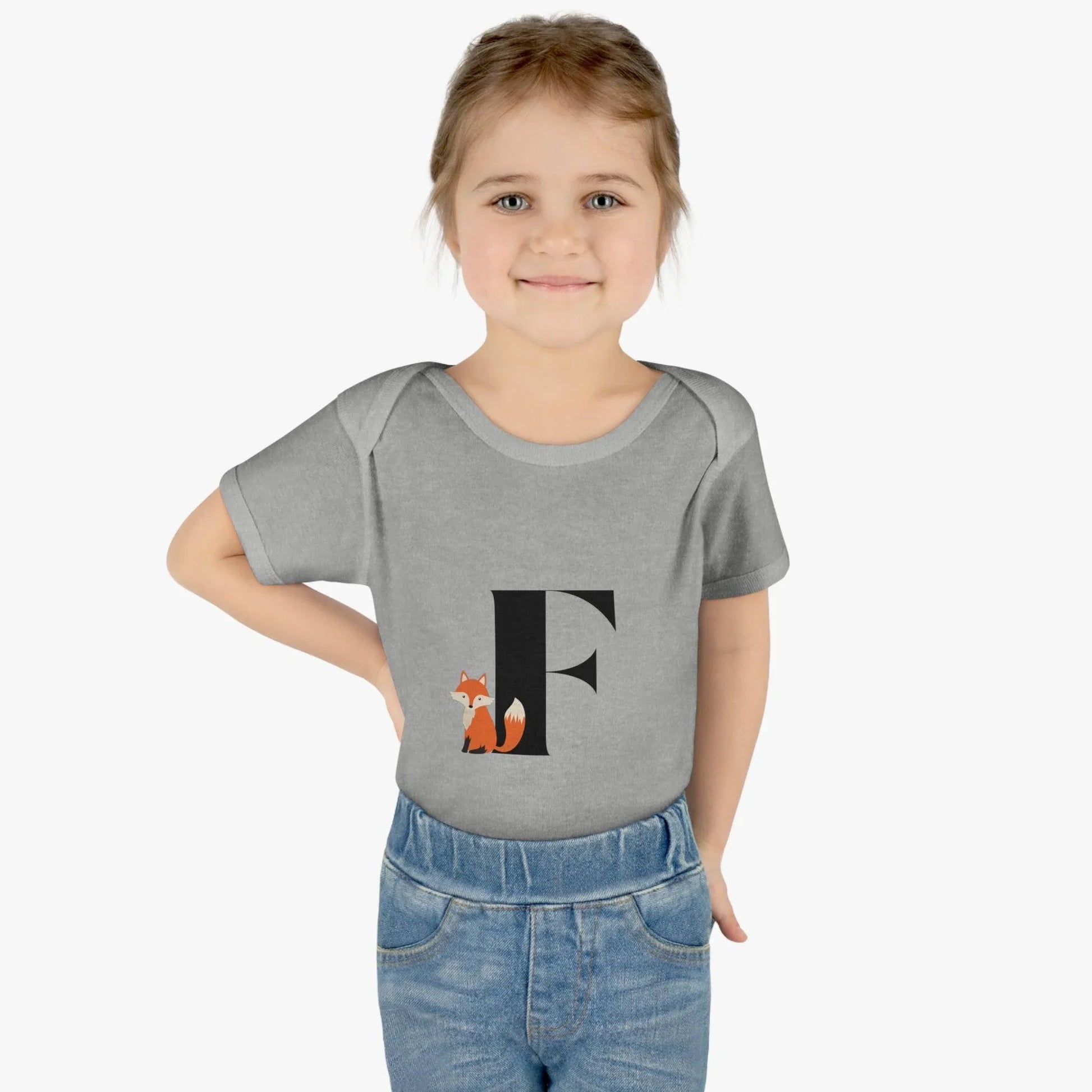 Alphabet Adventures: Letter F - Fox Onesie - Whippie's