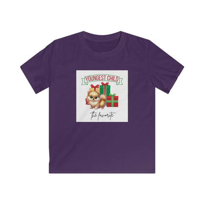 Youngest Child, The Favorite 🎁🐶 Pomeranian - Kids' Tee! 🎁👑 - Whippie's