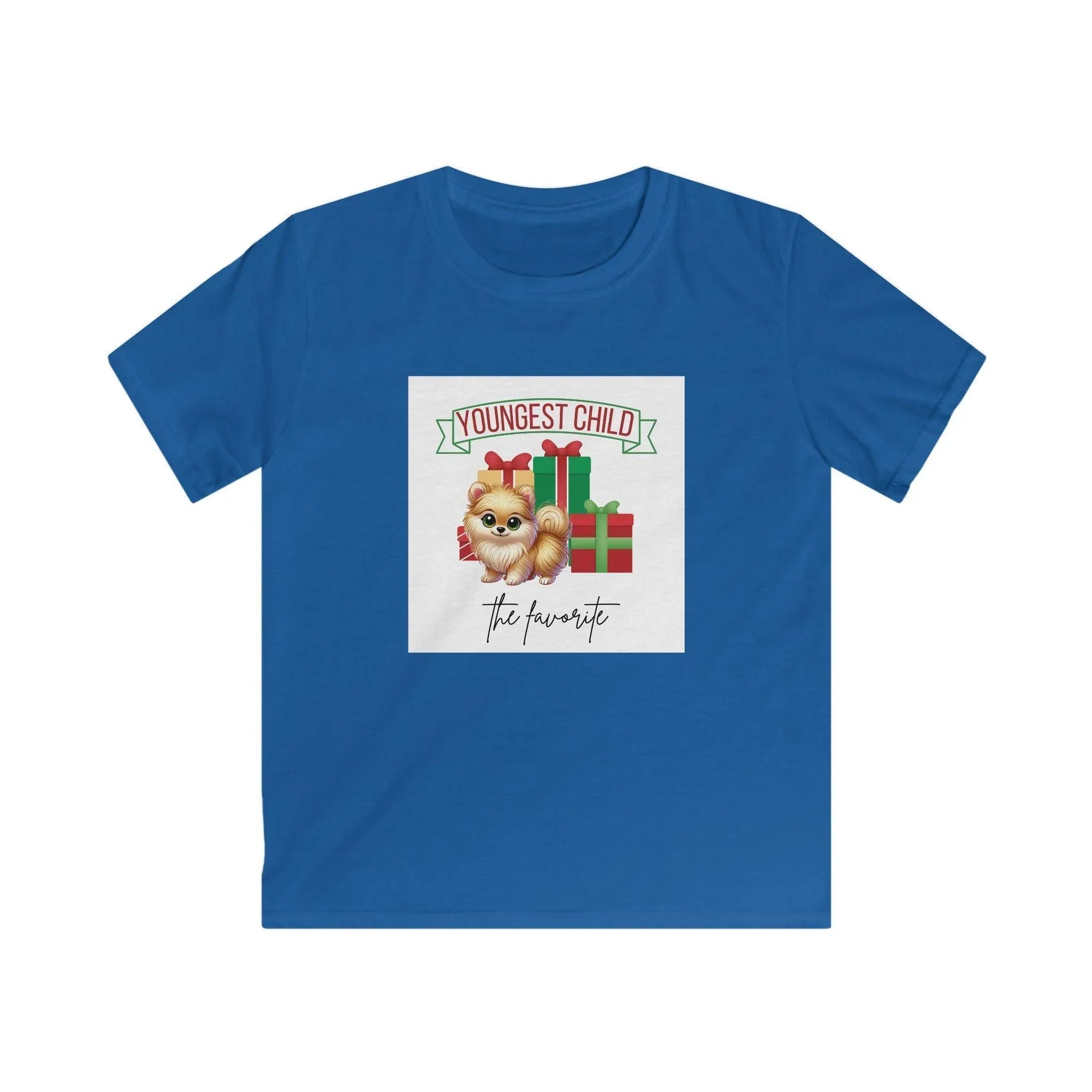 Youngest Child, The Favorite 🎁🐶 Pomeranian - Kids' Tee! 🎁👑 - Whippie's