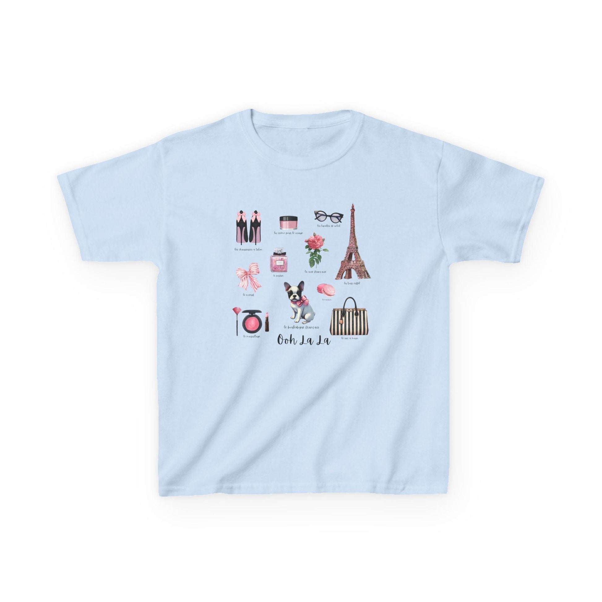 "Ooh La La!" French Chic Kids Heavy Cotton™ Tee! - Whippie's