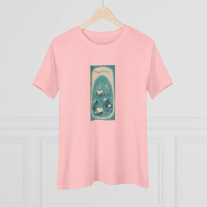 Happy Holidays - Vintage Village - Women's Tee - Whippie's