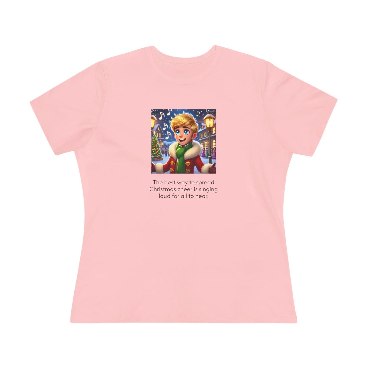 Caroler - Christmas Cheer - BHB Boy - Women's Tee - Whippie's