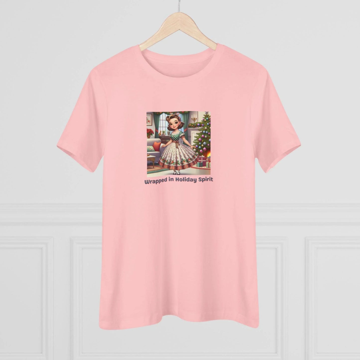 Wrapped in Holiday Spirit - Women's Softstyle Tee - Whippie's