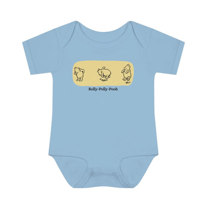 🧸 Rolly-Polly Pooh Onesie 🍯 Unisex Onesie ✨ A classic tale for a cuddly baby! - Whippie's