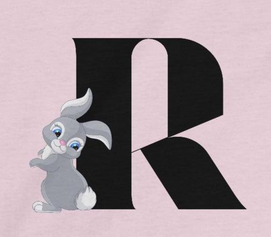 Alphabet Adventures: Letter R - Rabbit Youth T-Shirt - Whippie's