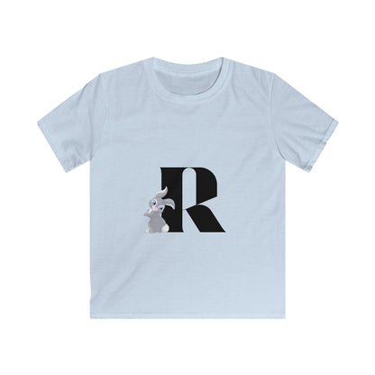 Alphabet Adventures: Letter R - Rabbit Youth T-Shirt - Whippie's