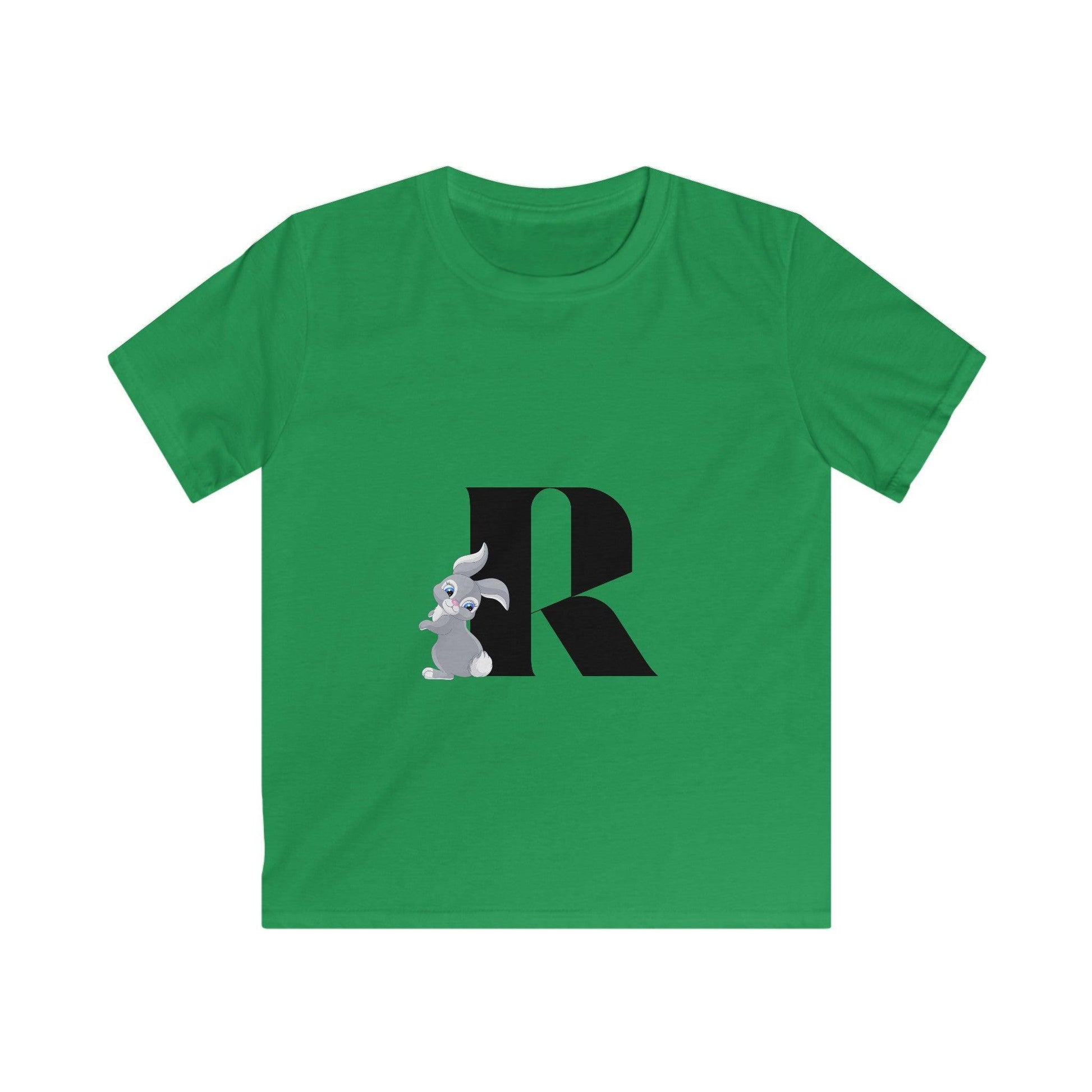 Alphabet Adventures: Letter R - Rabbit Youth T-Shirt - Whippie's