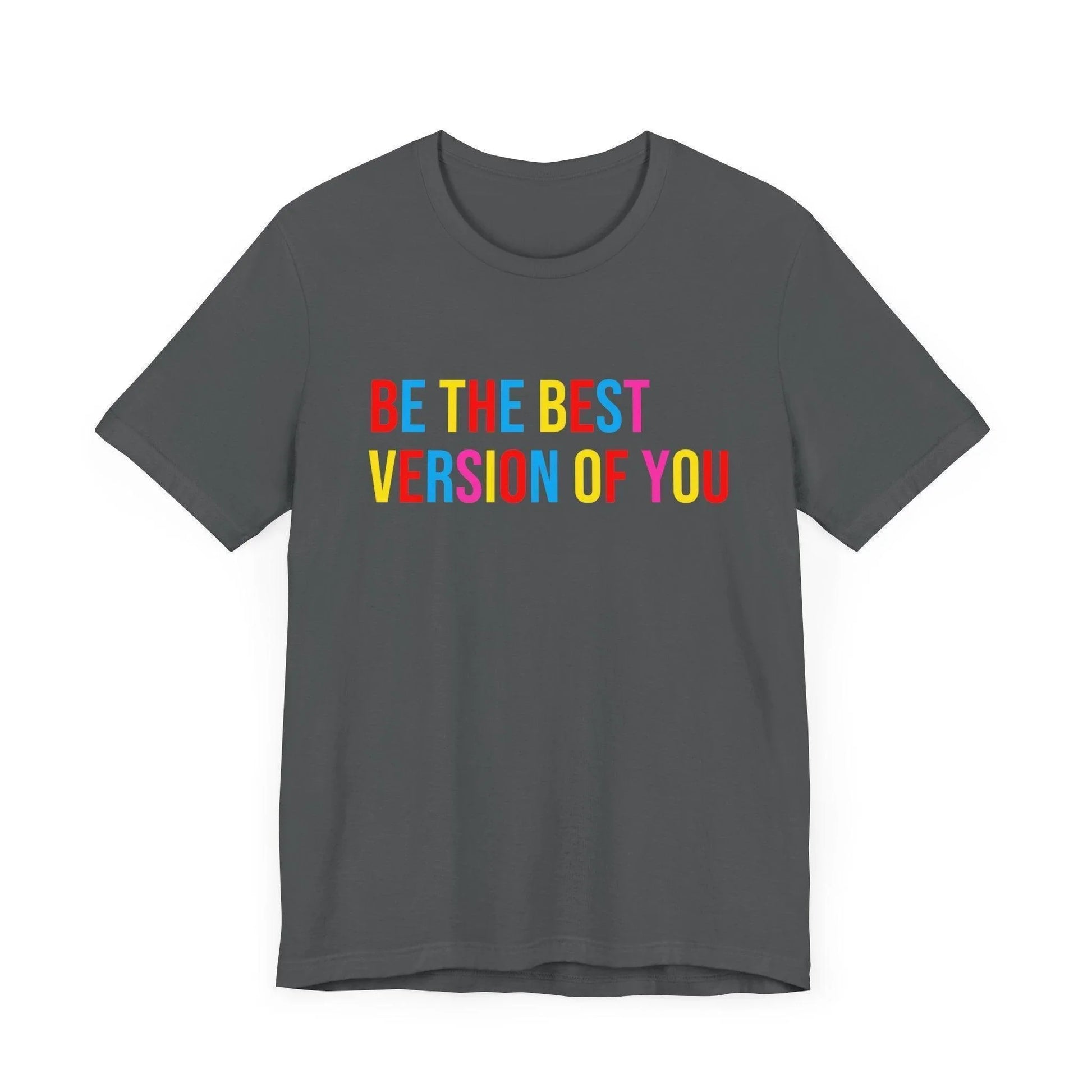 ✨ BE THE BEST VERSION OF YOU ✨ Unisex Jersey Tee 🌈 - Whippie's